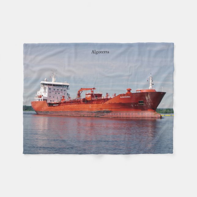 Algoterra fleece blanket (Front (Horizontal))
