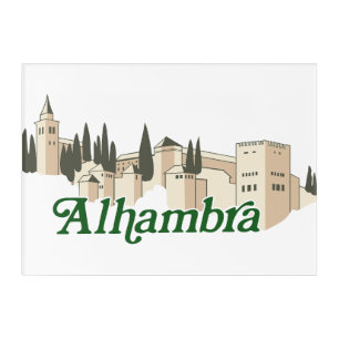 Alhambra Acrylic Print