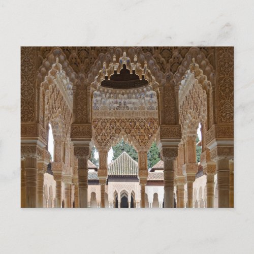 Alhambra Architecture Postcard