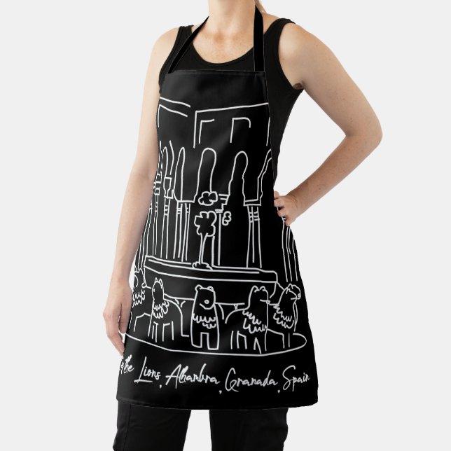 Alhambra Court of the Lions 1 Apron (Insitu)