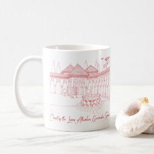 Alhambra Court of the Lions 2 Coffee Mug
