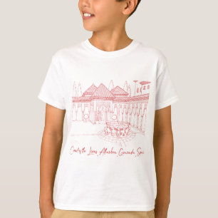 Alhambra Court of the Lions 2 T-Shirt