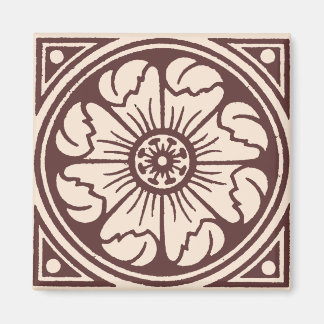 Alhambra Flower Tile One Magnet