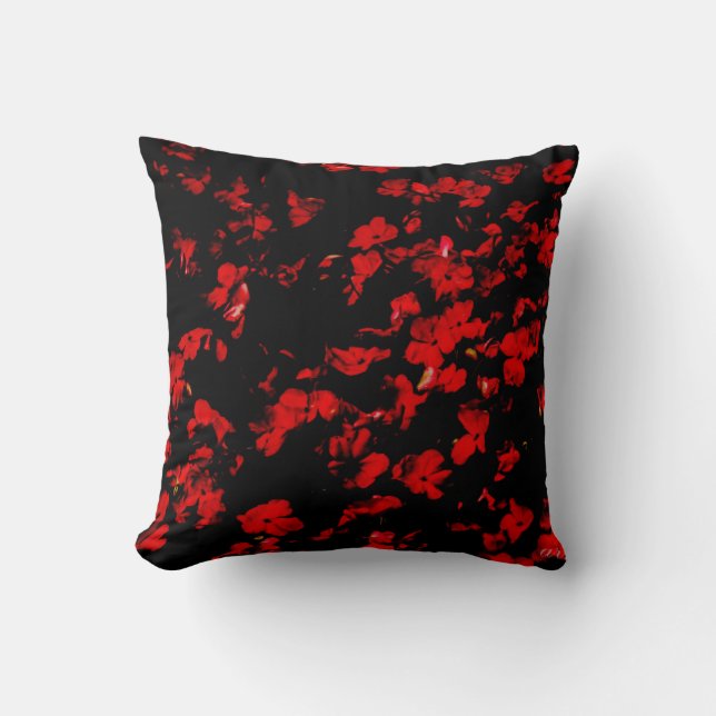 Alhambra flowers throw pillow (Front)