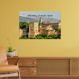 Alhambra, Granada, Andalusia, Spain Poster