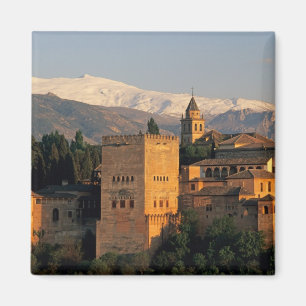 Alhambra; Granada; Andaslusia, Spain, Sierra Magnet