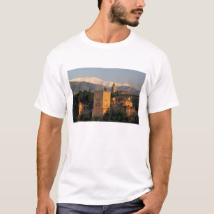 Alhambra; Granada; Andaslusia, Spain, Sierra T-Shirt