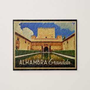 Alhambra Granada Spain Jigsaw Puzzle