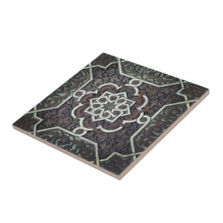 Alhambra Ornate Mosaic Design Ceramic Tile