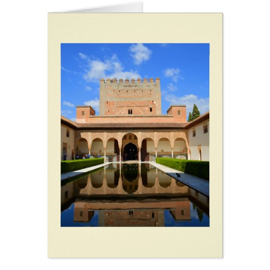 Alhambra palace cards (Front)