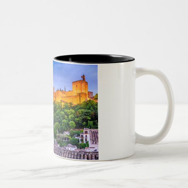 Alhambra palace from Granada - Game of thrones Two-Tone Coffee Mug (Right)
