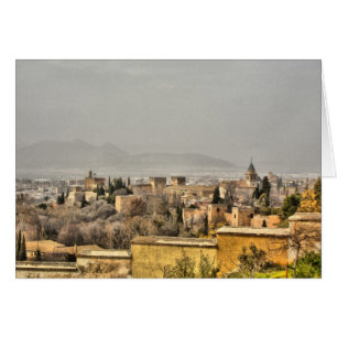 Alhambra Palace, Granada, Spain Cards
