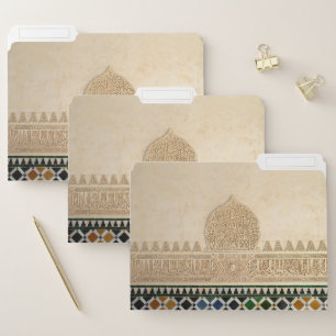 Alhambra pattern file folder