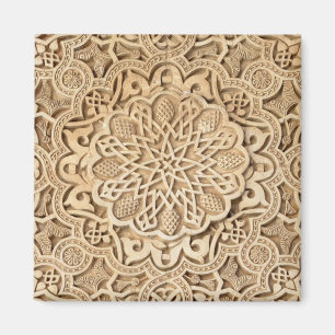 Alhambra pattern magnet