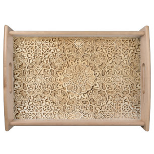 Alhambra pattern serving tray