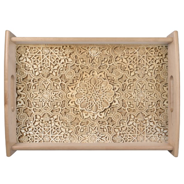 Alhambra pattern serving tray (Front)