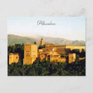 alhambra postcard