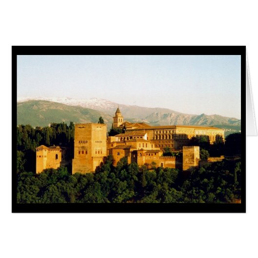 alhambra spain cards (Front Horizontal)