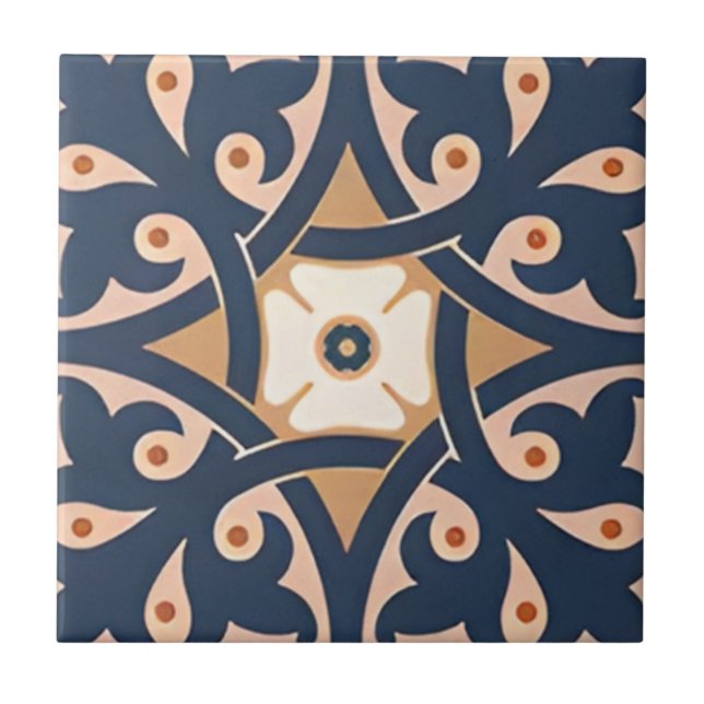  Alhambra tiles blue  classic (Front)