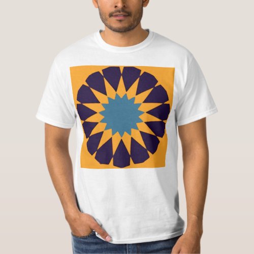 Alhambra tiles flower  classic T_Shirt