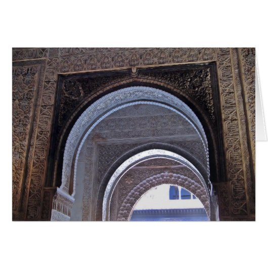 Alhambra Triple Door Cards (Front Horizontal)