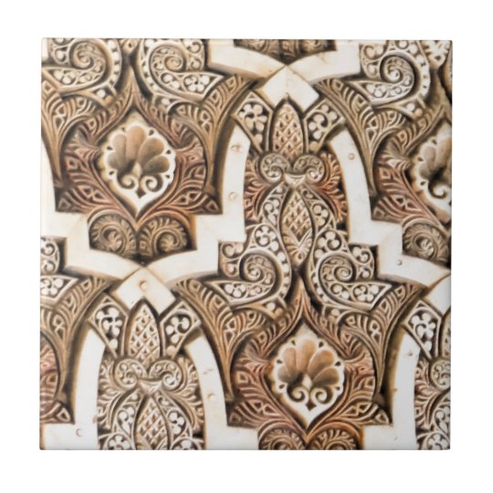 Alhambra Wall Tile #7 | Zazzle.com