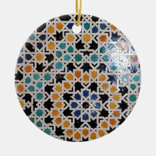 Alhambra Wall Tile 9 Ceramic Ornament