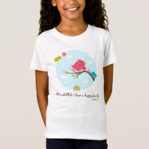 Alhamdulillah I Have A Happy Family Kids Tees