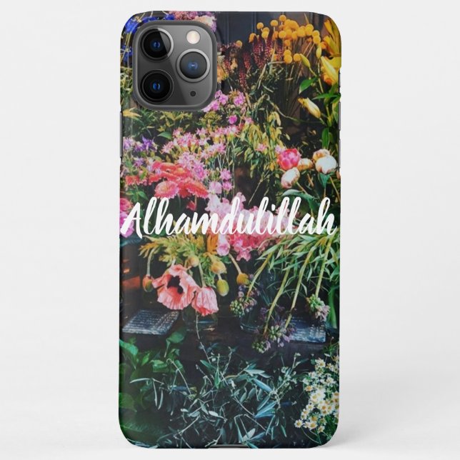 Alhamdulillah iPhone Case - Islamic iPhone Case (Back)