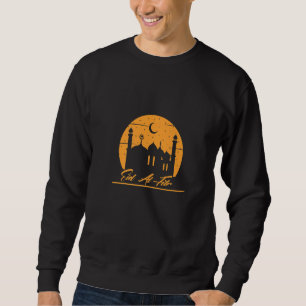 Alhamdulillah Muslim Holidays Islamic Eid al Fitr  Sweatshirt