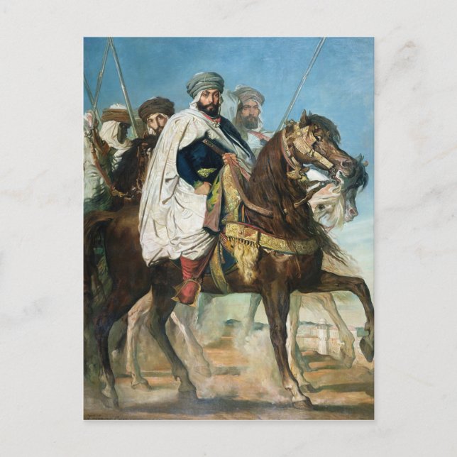 Ali Ben Ahmed, the Last Caliph of Constantine Postcard (Front)