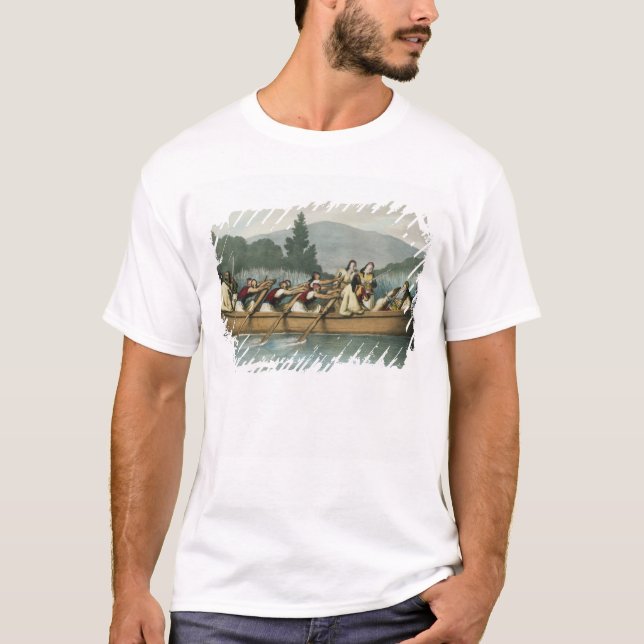 Ali Pasha (1741-1822) of Janina hunting on Lake Bu T-Shirt (Front)