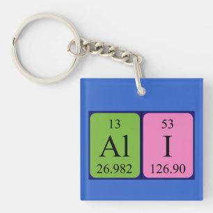 Ali periodic table name keyring