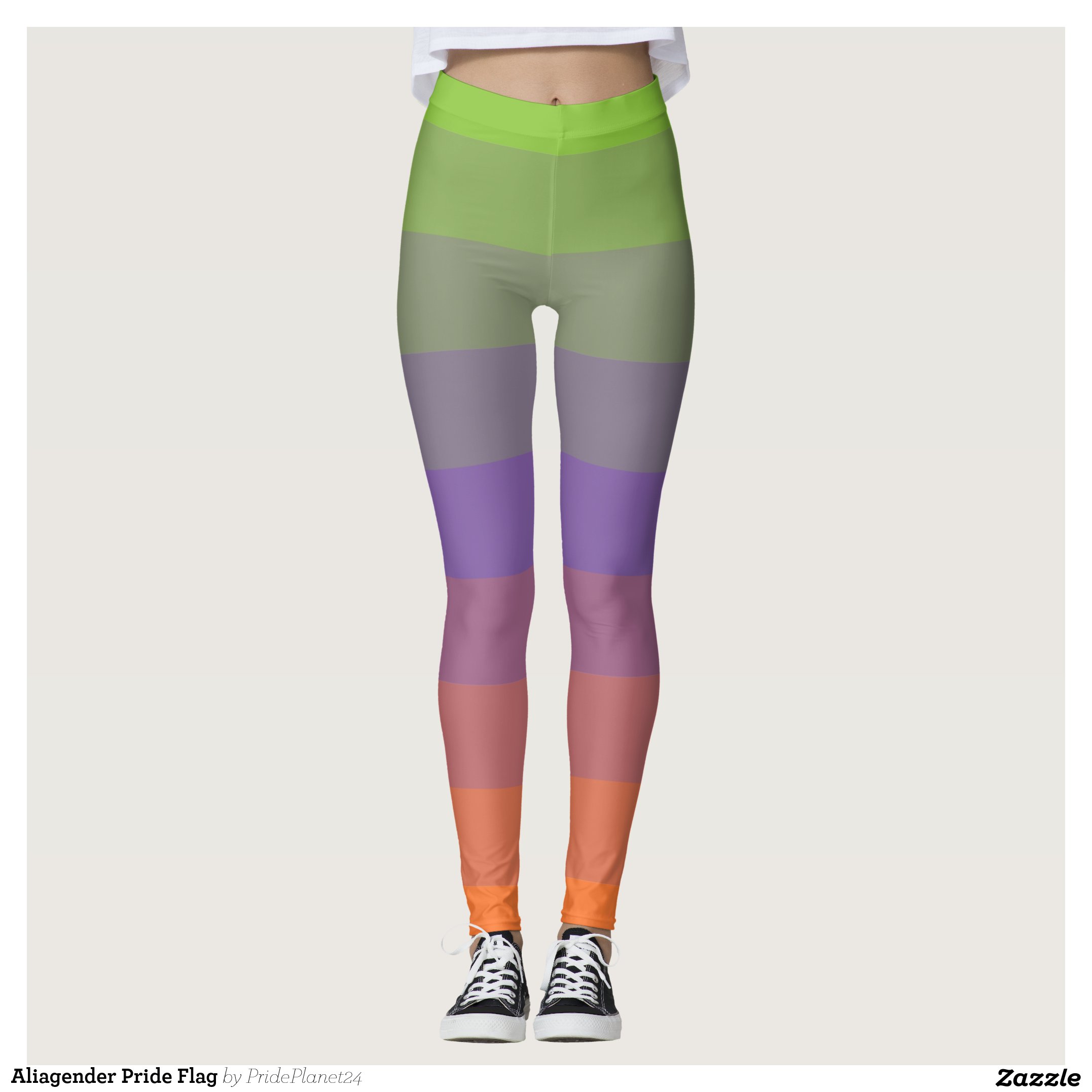 aliagender pride flag leggings - Gym Fashion,... Yoga Pants Designs