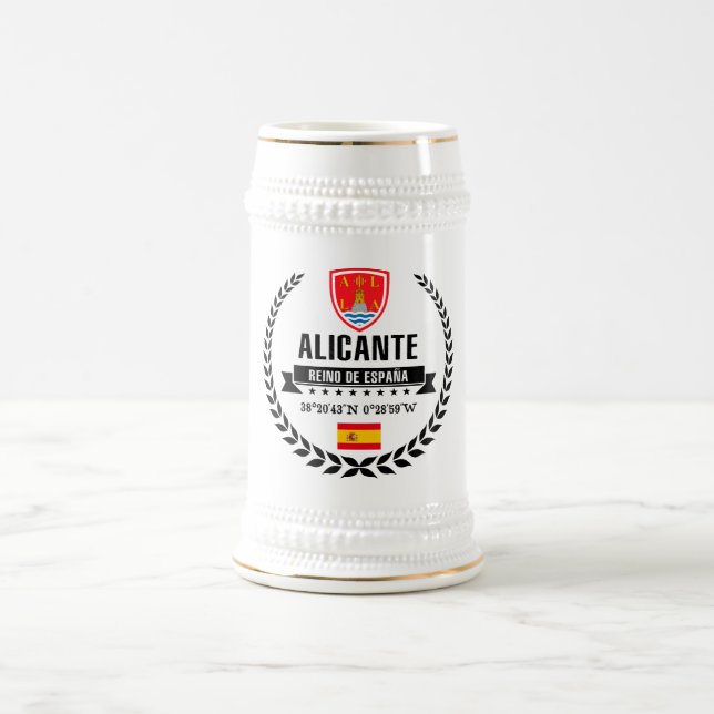 Alicante Beer Stein (Center)