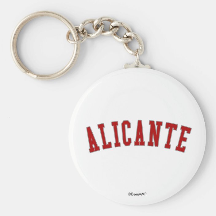 Alicante Key Chain
