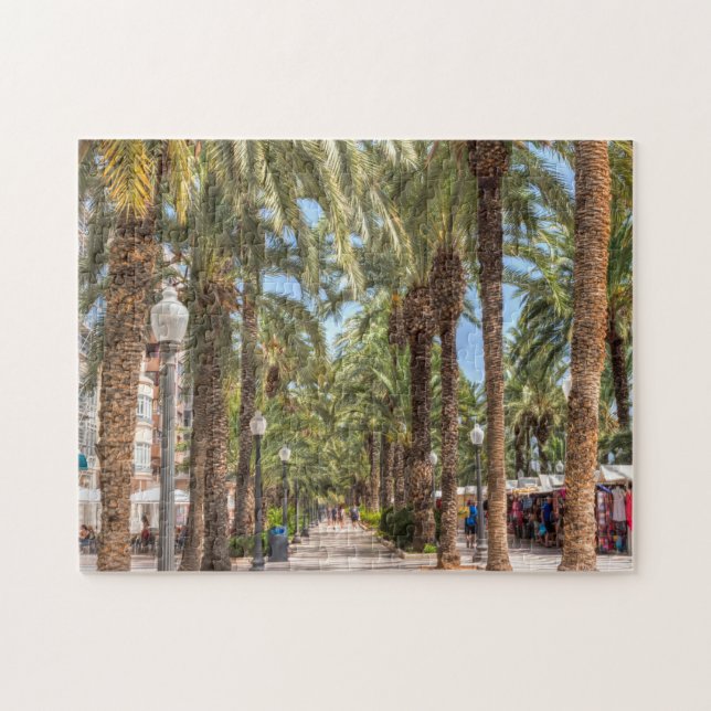 Alicante market jigsaw puzzle (Horizontal)