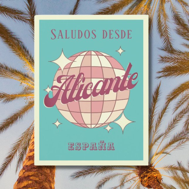 Alicante Spain España Retro Vintage Postcard (Creator Uploaded)