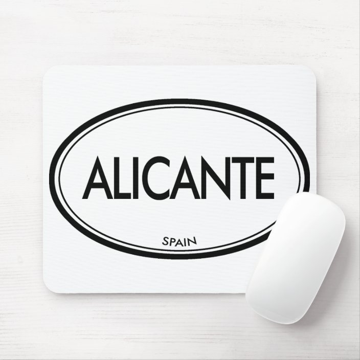 Alicante, Spain Mousepad