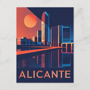 Alicante Spain Postcard