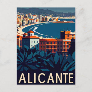 Alicante Spain Postcard