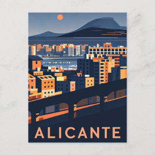 Alicante Spain Postcard