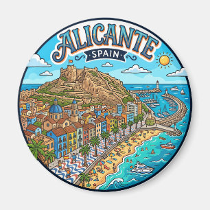 Alicante, Spain Spain Magnet