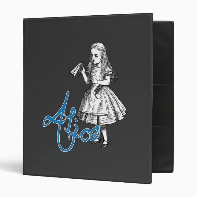 Alice 3 Ring Binder (Front/Inside)