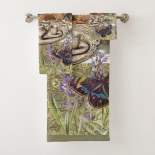 Alice Adventures Classic Wonderland Tea Party Bath Towel Set