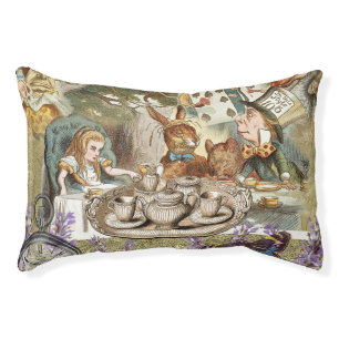 Alice Adventures Classic Wonderland Tea Party Pet Bed