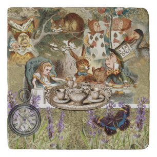 Alice Adventures Classic Wonderland Tea Party Trivet