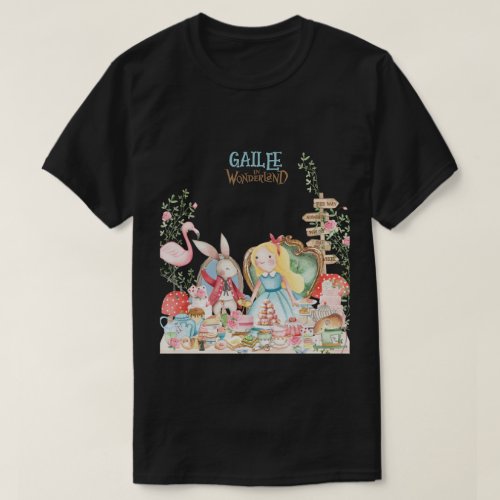 Alice Adventures in Woderland Birthday Tea Party T_Shirt