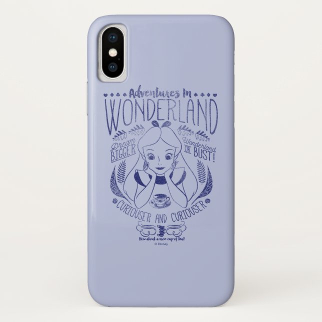 Alice | Adventures In Wonderland Case-Mate iPhone Case (Back)