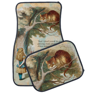 Alice Adventures in Wonderland Cheshire Cat Car Floor Mat